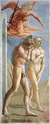 unknow artist Adam and Eve were driven out of Iraq Norge oil painting reproduction